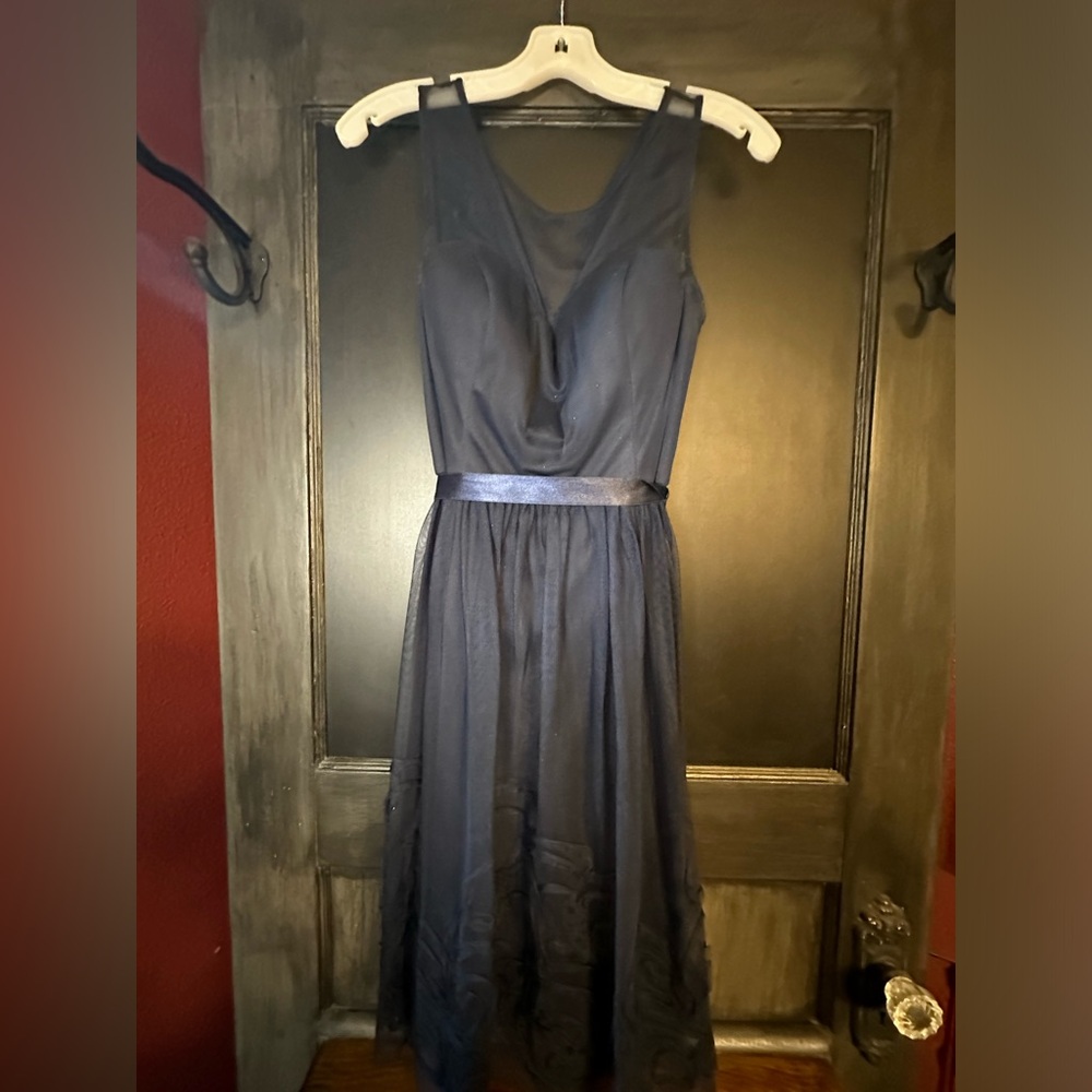 Eliza J Navy blue dress, size M